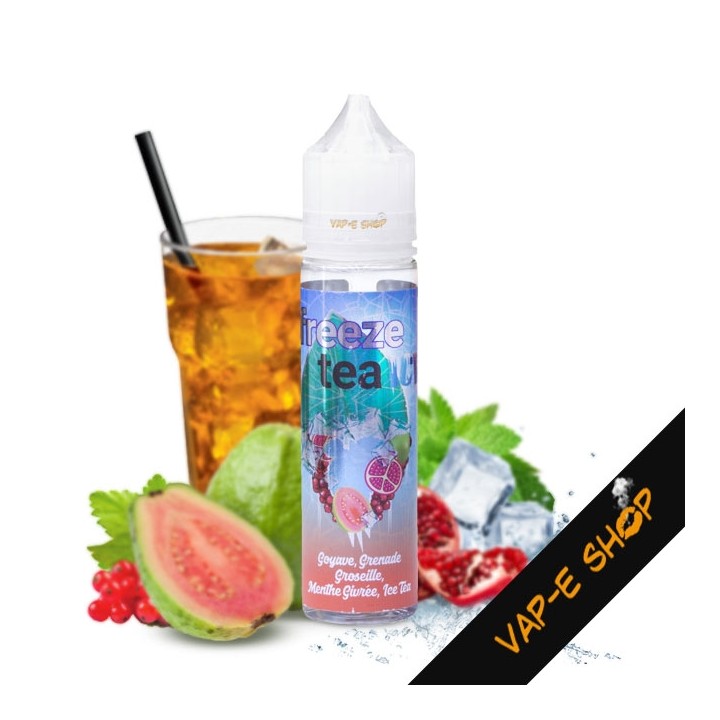E liquide Goyave Menthe Givrée - Freeze Tea Ice - 50ml
