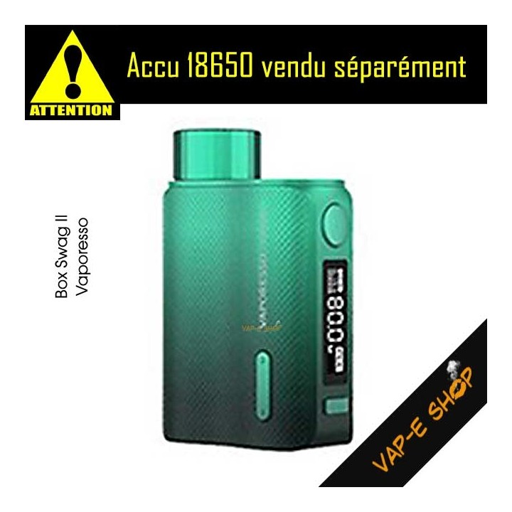 Box Swag II Vaporesso - Vert