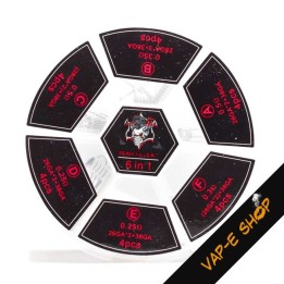 Demon Killer 6 en 1 Flame Coil 316L