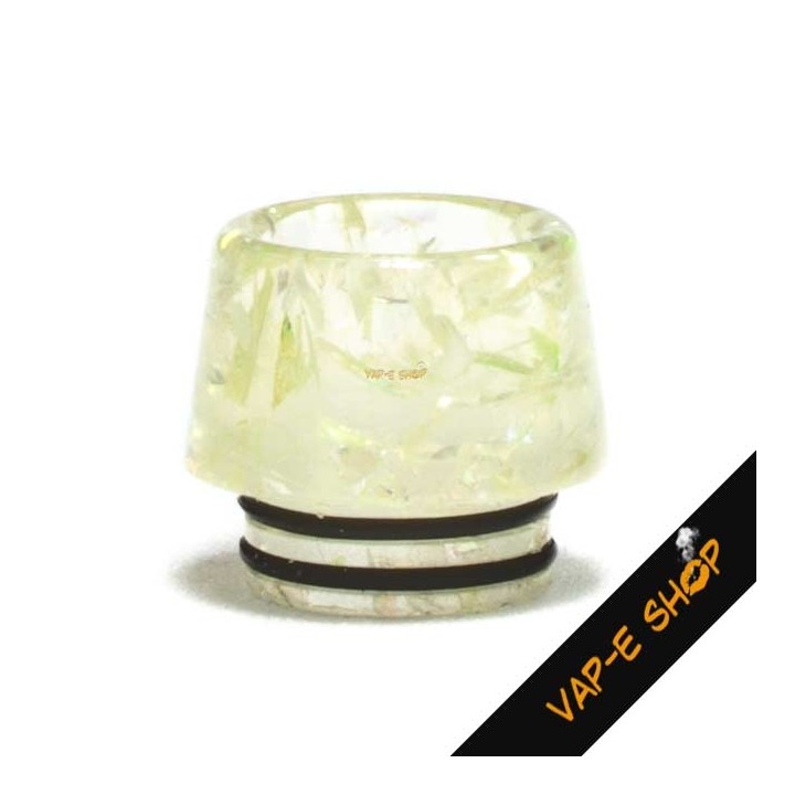 Drip Tip Paillettes 810 jaune