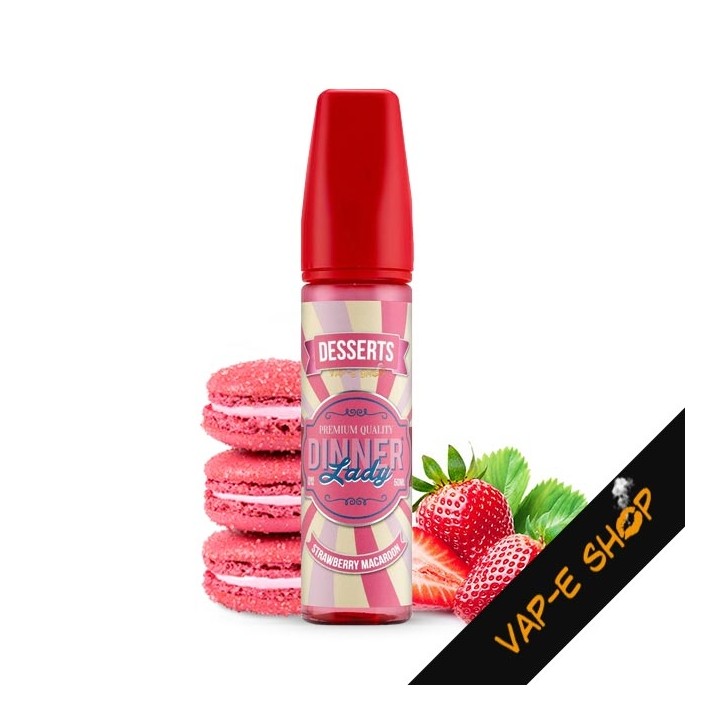 Dinner Lady Desserts Strawberry Macaroon - 50ml
