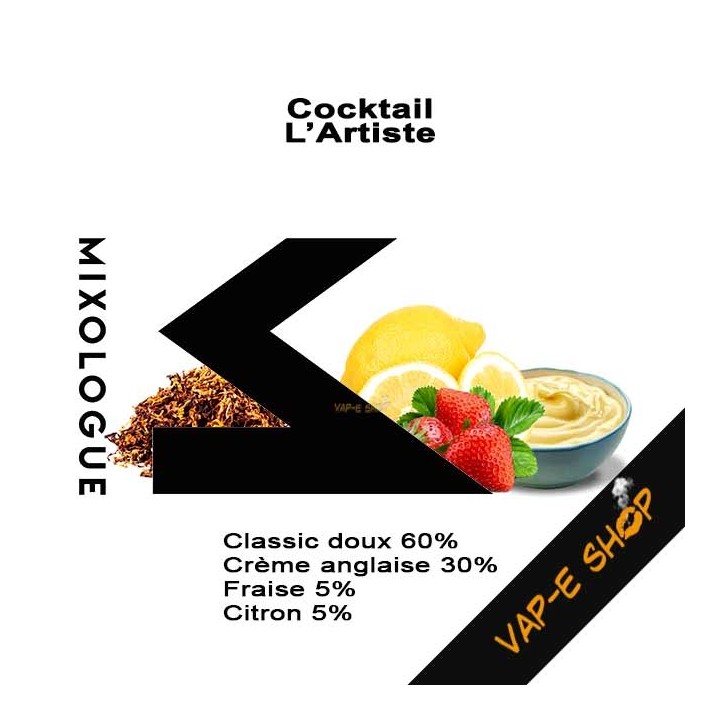 E-liquide L'Artiste - Cocktail Le Mixologue