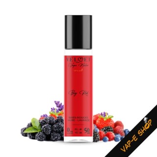 Velvet Big Red par Vape Maker. Saveurs baies rouges mure et lavande