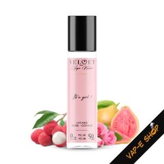 Velvet It's a Girl par Vape Maker. Saveurs Lychee rose goyave