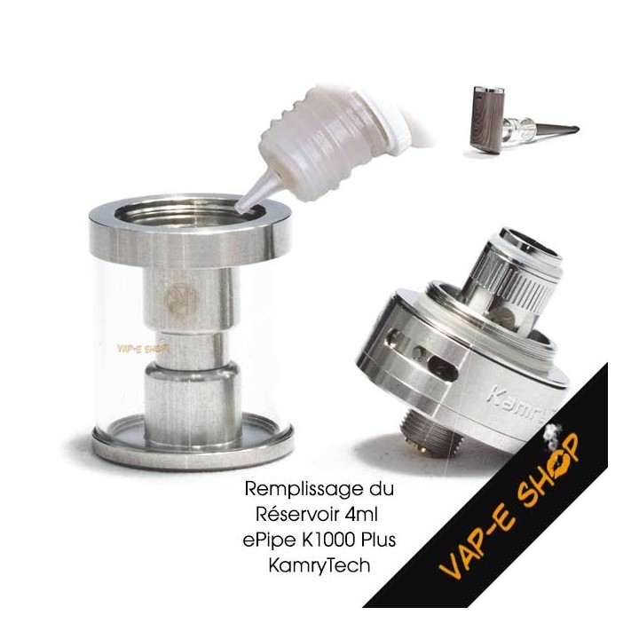 Remplissage eliquide ePipe K1000 Plus