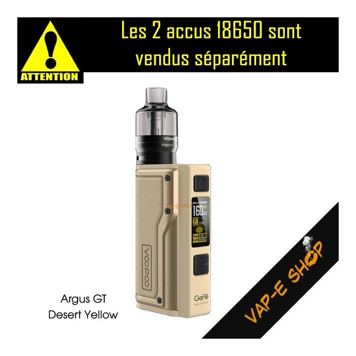Kit Argus GT Voopoo - Desert Yellow
