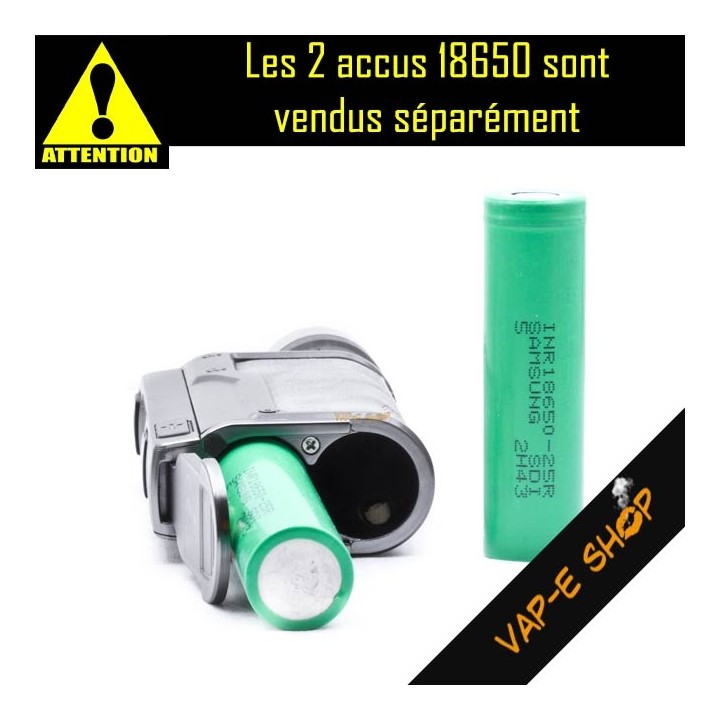 Accus 18650 Box Argus GT 160W