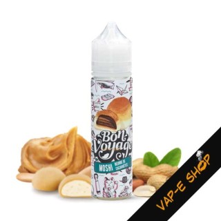 E liquide Moshi Beurre Cacahuètes, Bon Voyage - 50ml