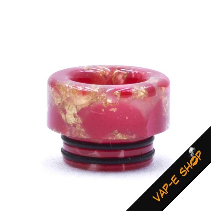 Drip Tip 810 Shiny - Rouge et Or