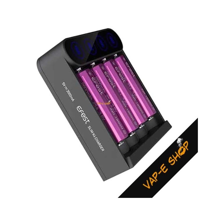 Chargeur Efest Slim K4