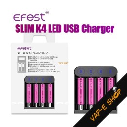 Chargeur Efest Slim K4