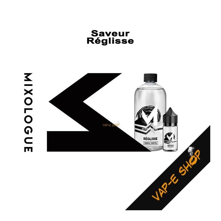 Mixologue - ELiquide Réglisse