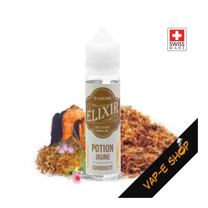 Elixir Potion Jaune. E liquide Tabac - 50ml