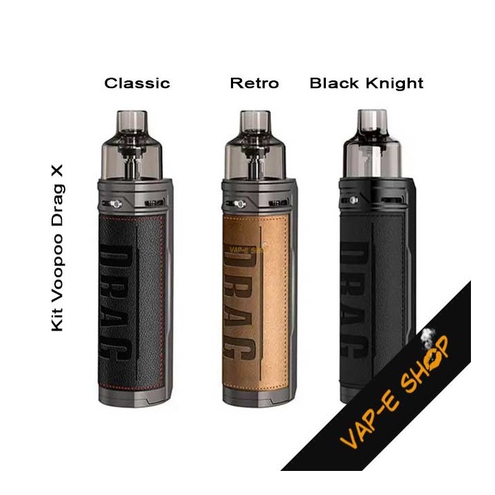 Kit Drag X, Cigarette électronique 80W par Voopoo