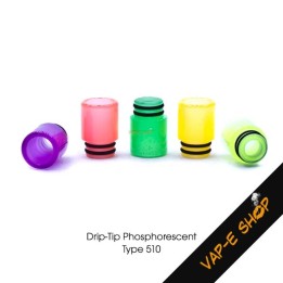 Drip Tip lumineux 510 Wide Bore
