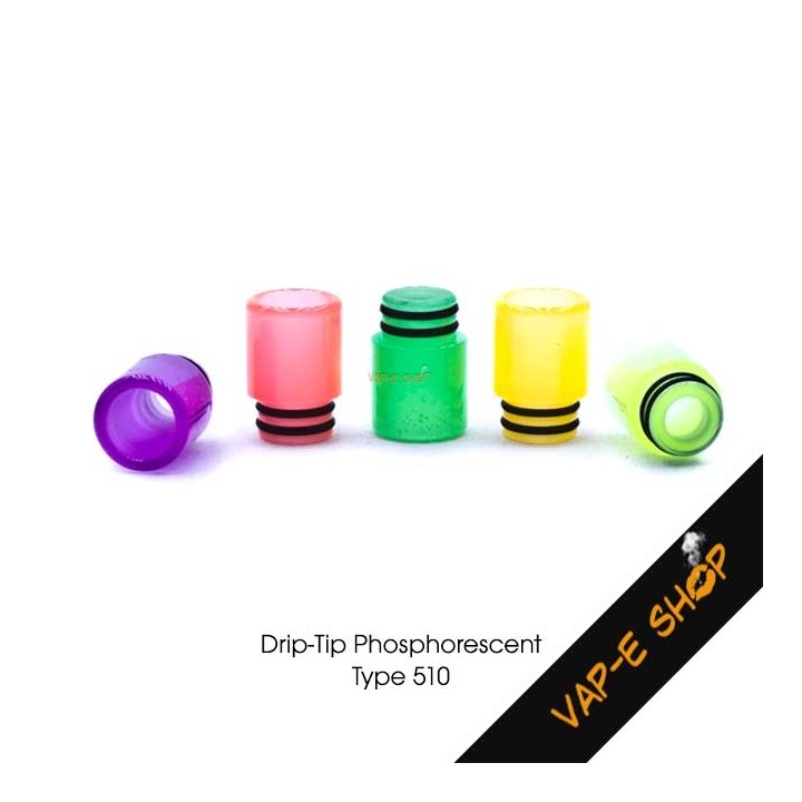 Drip Tip lumineux 510 Wide Bore