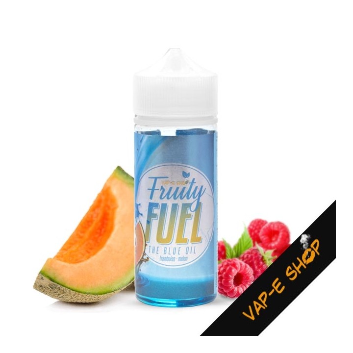 E liquide The Blue Oil, Melon Framboise, Fruity Fuel