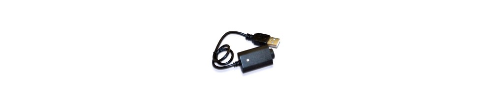 Chargeurs pour e-cigarettes, cables et adaptateurs